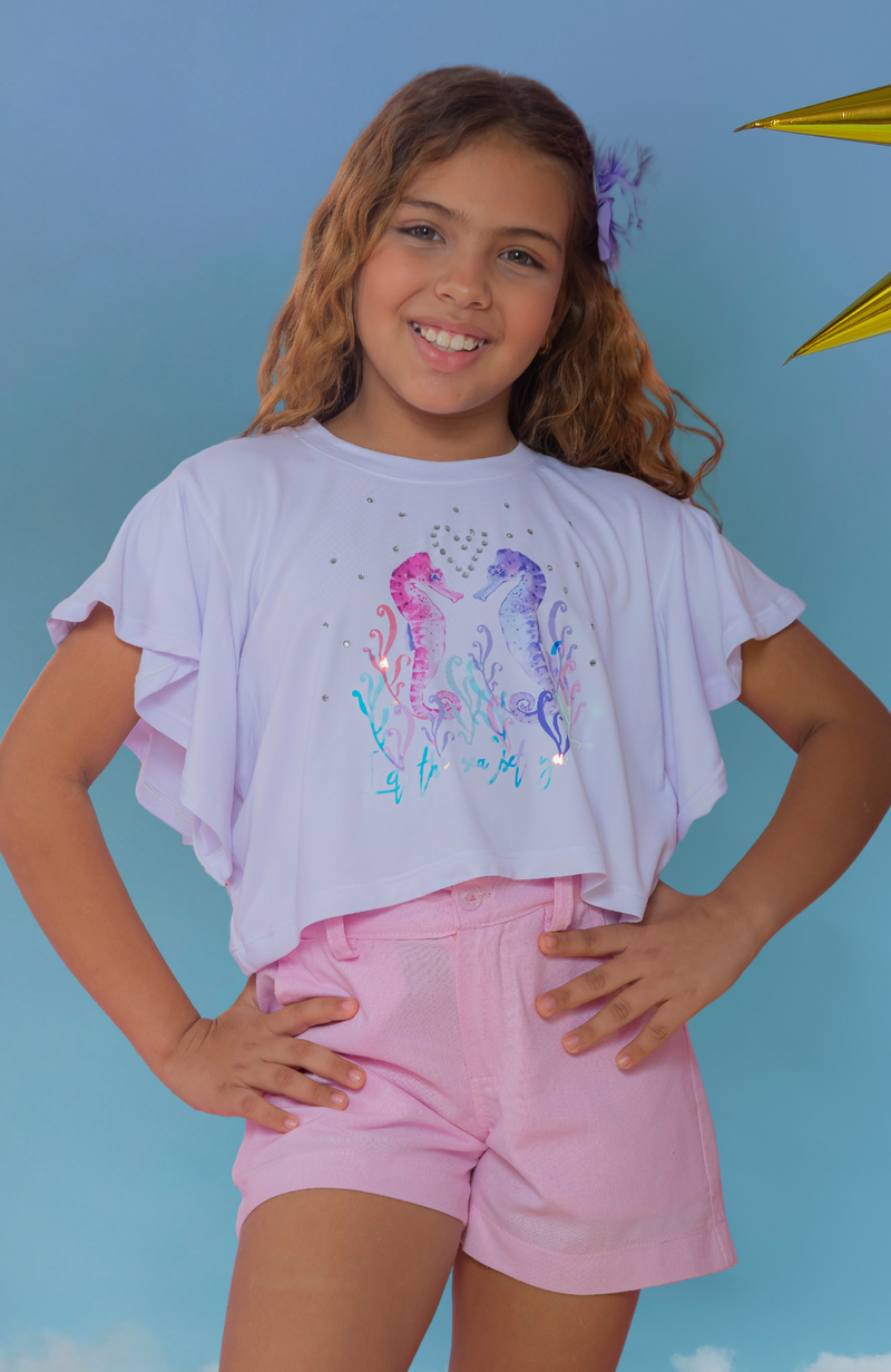 Conjunto para Niña Caballitos