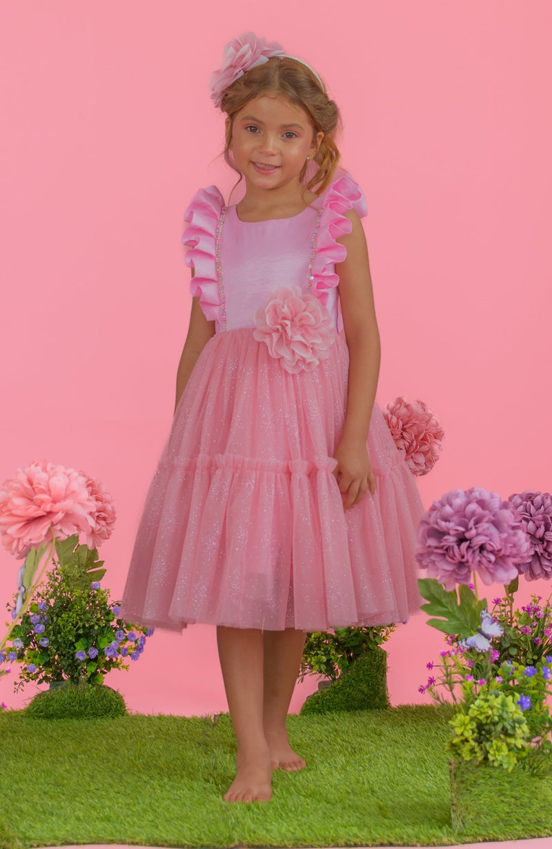 Vestido Para Niña Divina - Rosa