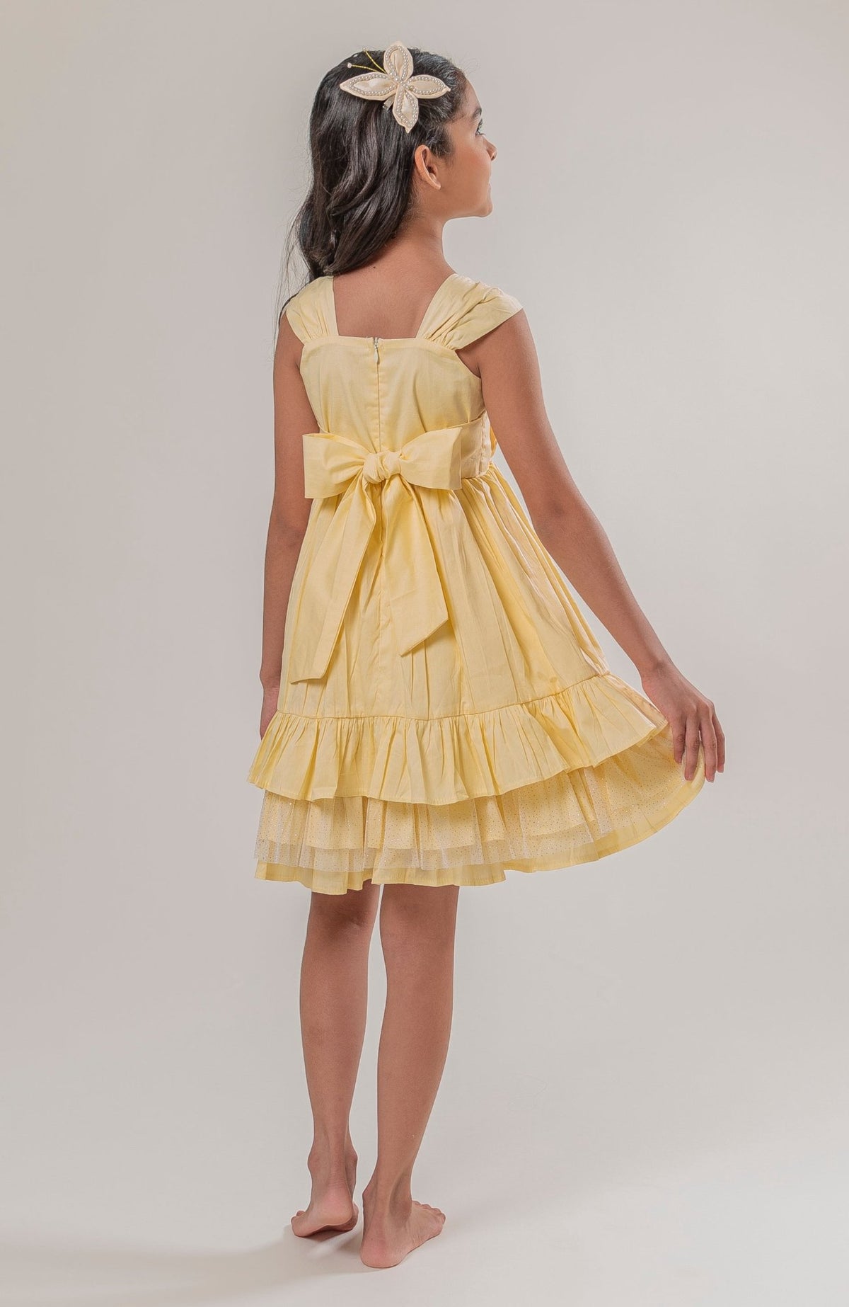 Vestido Para Bebita Gloriosa Amarillo