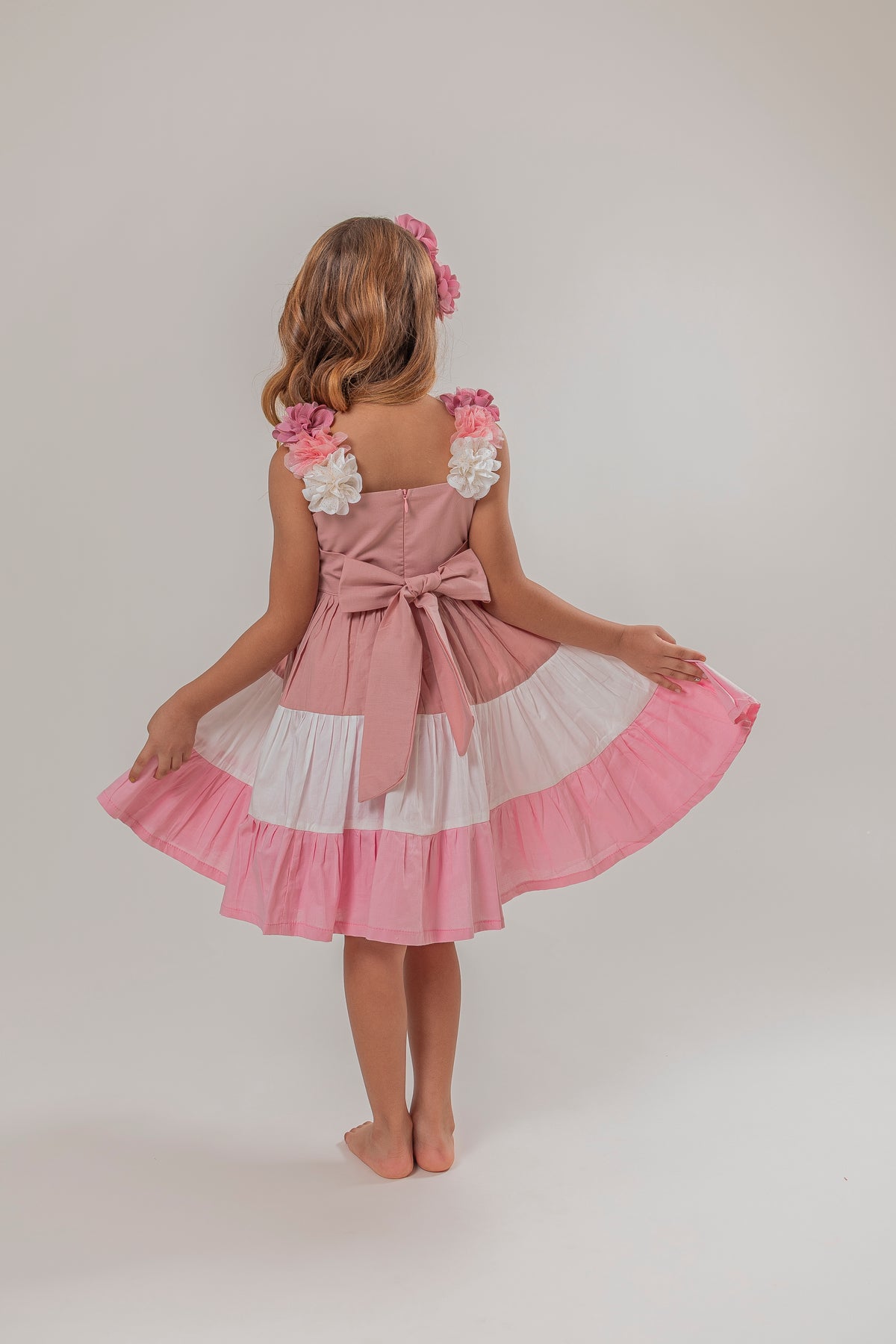 Vestido para Niña Soy Creativa Rosa