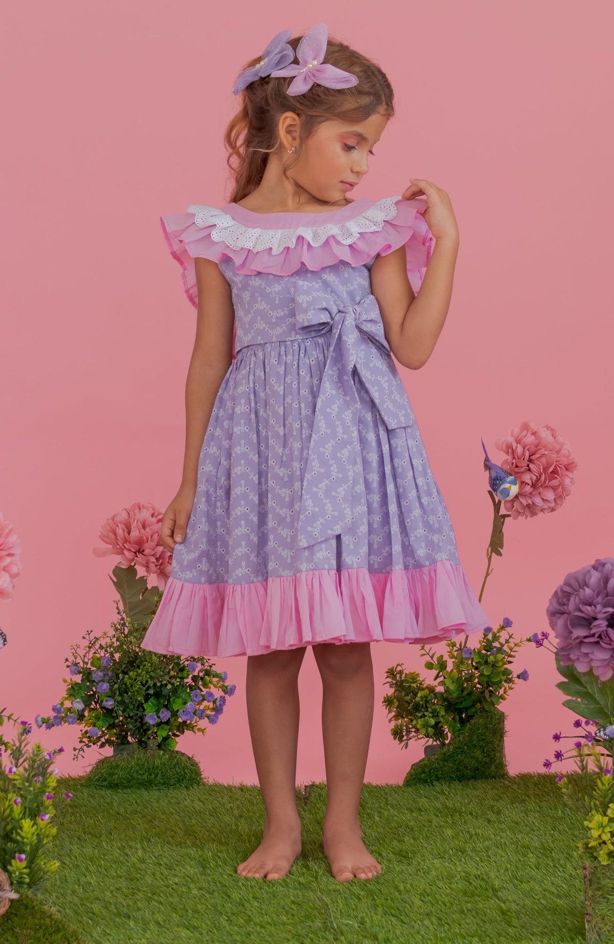 Vestido Para Niña Siembra