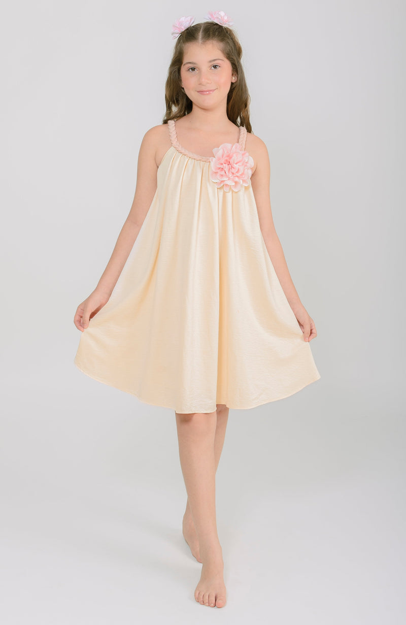 Vestido Para niña Melisas Beige