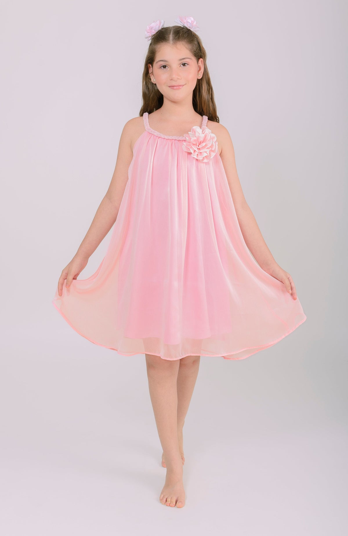 Vestido Para niña Melisas Rosa