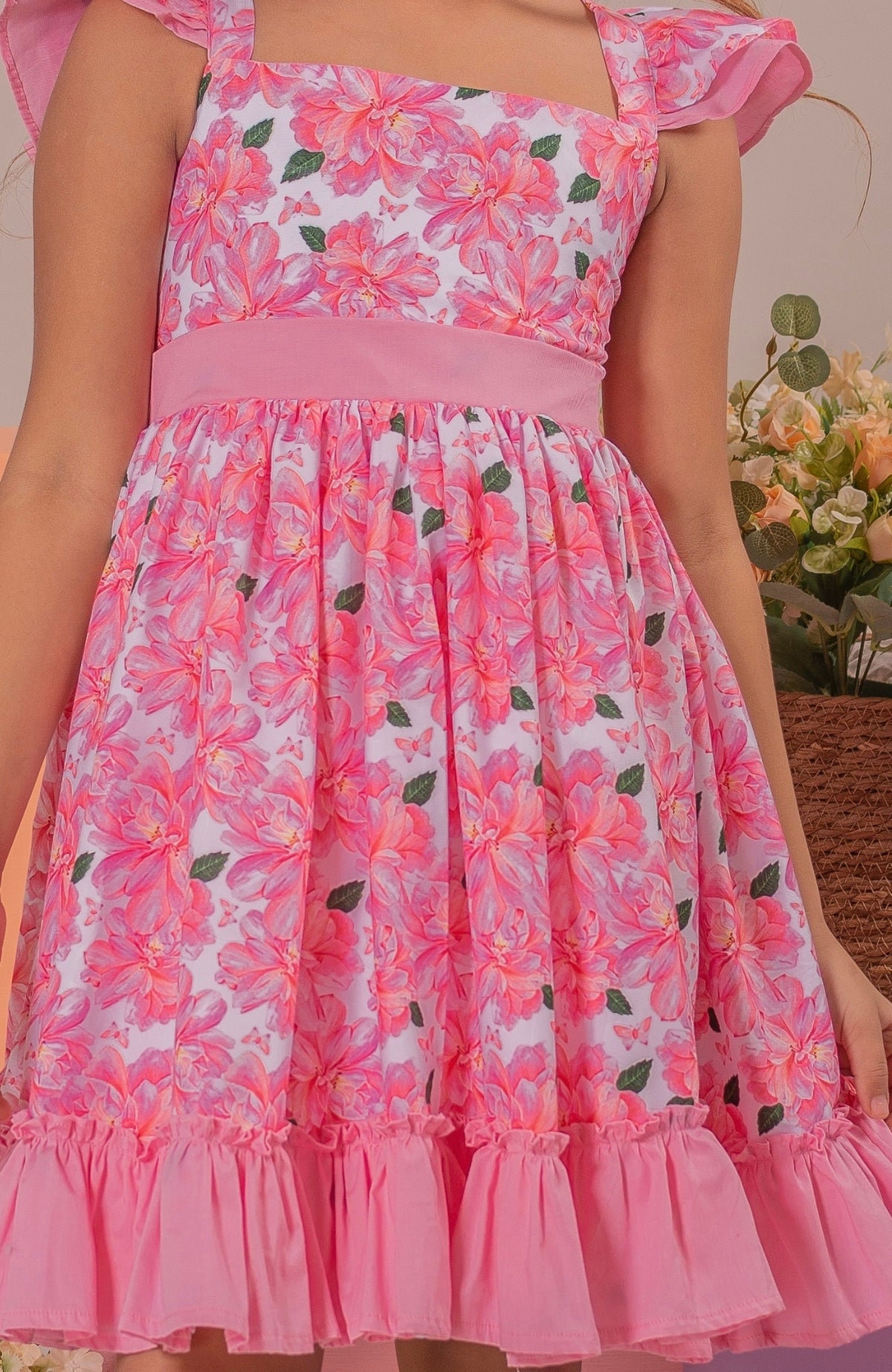 Vestido para Bebé Soy Romántica - Rosa