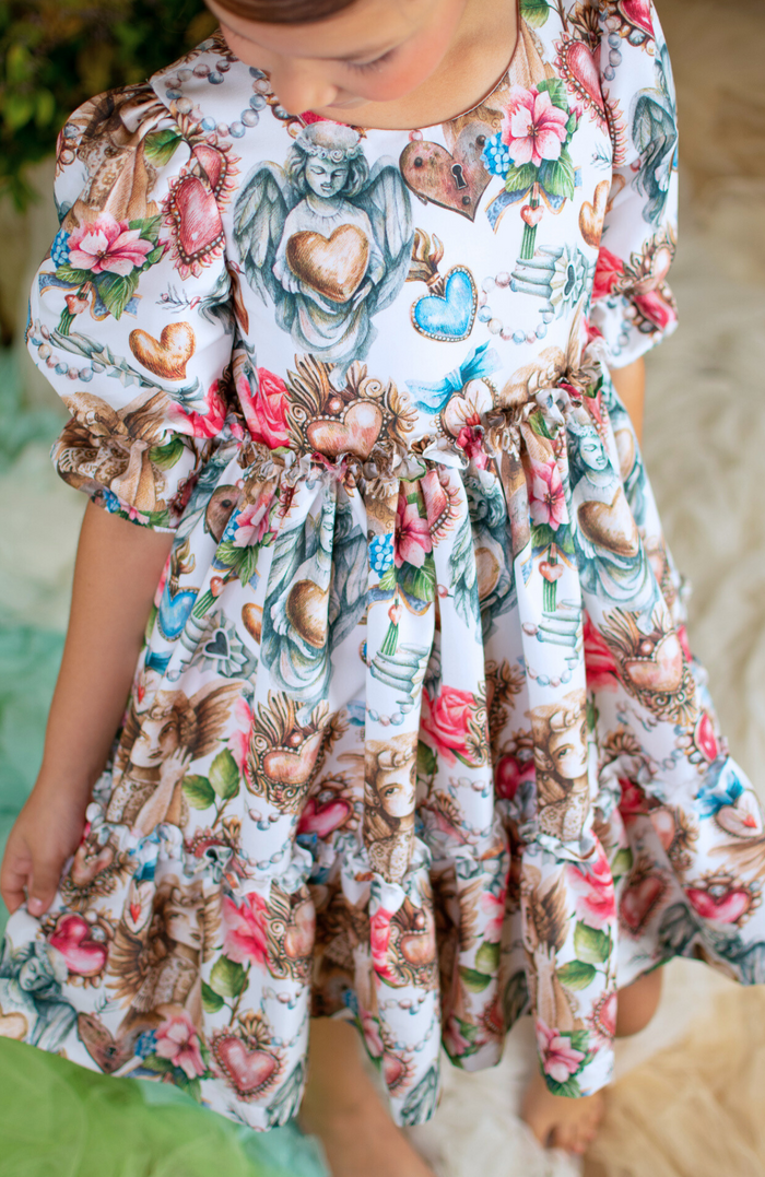 Vestido para Niña Dollie – Lilo Couture - Ropa de Diseño para Niñas