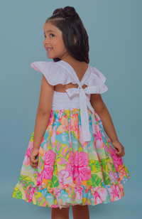 Vestido para Niña Tropical